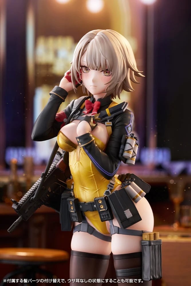 壽屋《少女前線 2:追放》Vector 戰術兔女郎模型開放預購,可拆卸兔耳再現冷艷羞赧神情