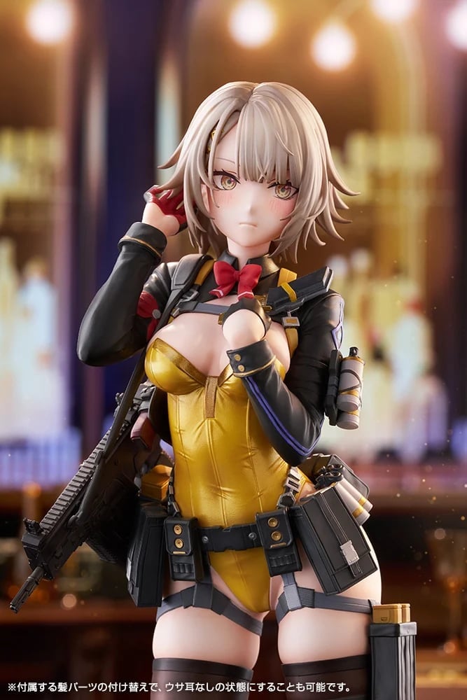 壽屋《少女前線 2:追放》Vector 戰術兔女郎模型開放預購,可拆卸兔耳再現冷艷羞赧神情
