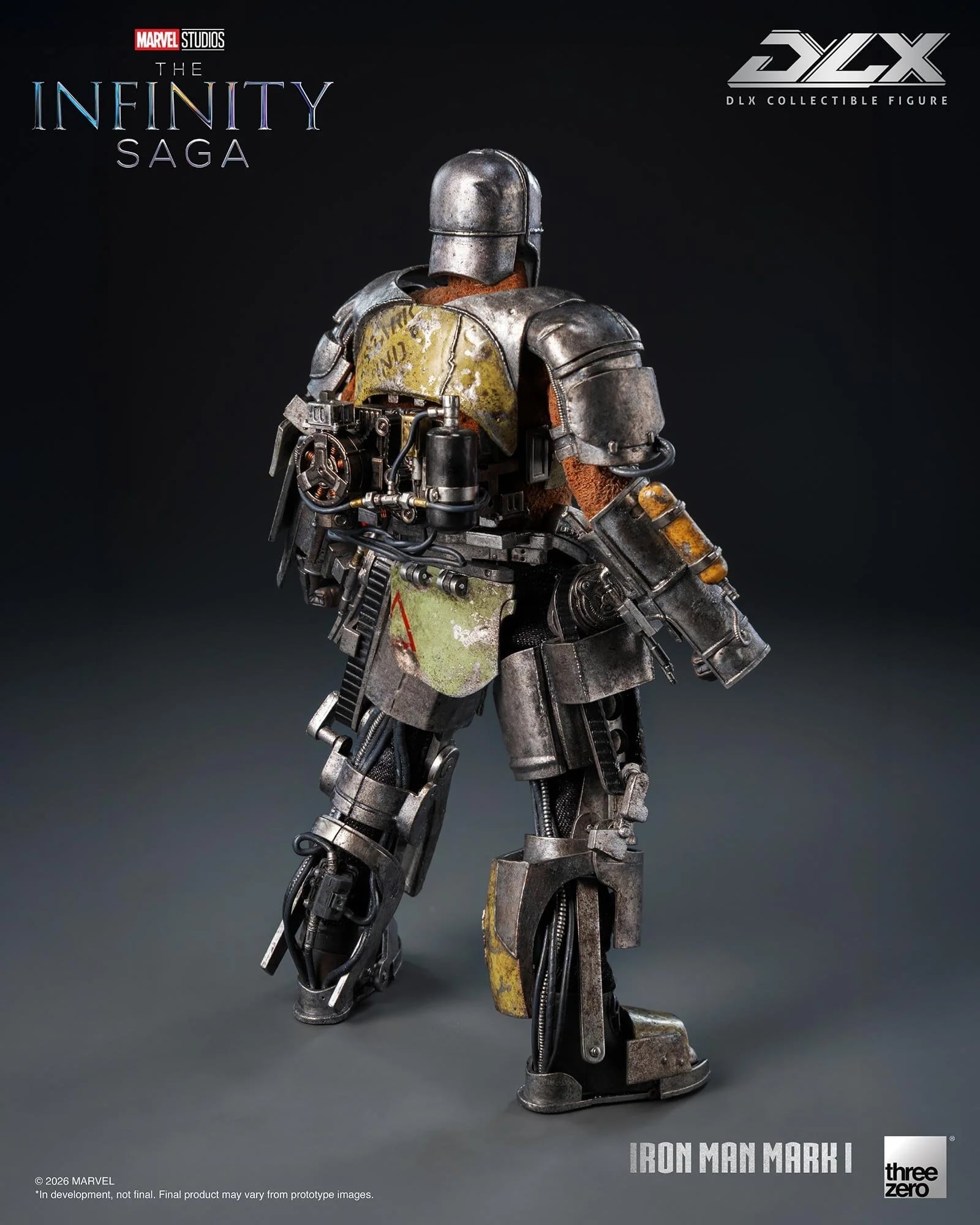 threezero《鋼鐵人》DLX Mark 1合金模型亮相 2027年秋季發售 定價約3524元