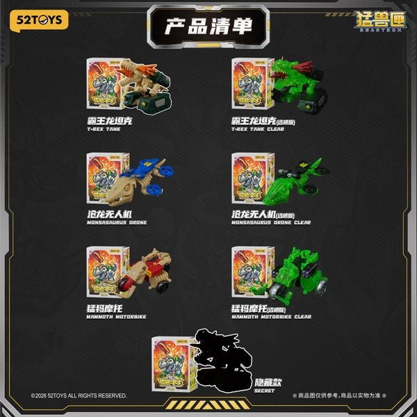 《Primal Lore》骨骸變形盲盒展開預購 2026 年正式發售