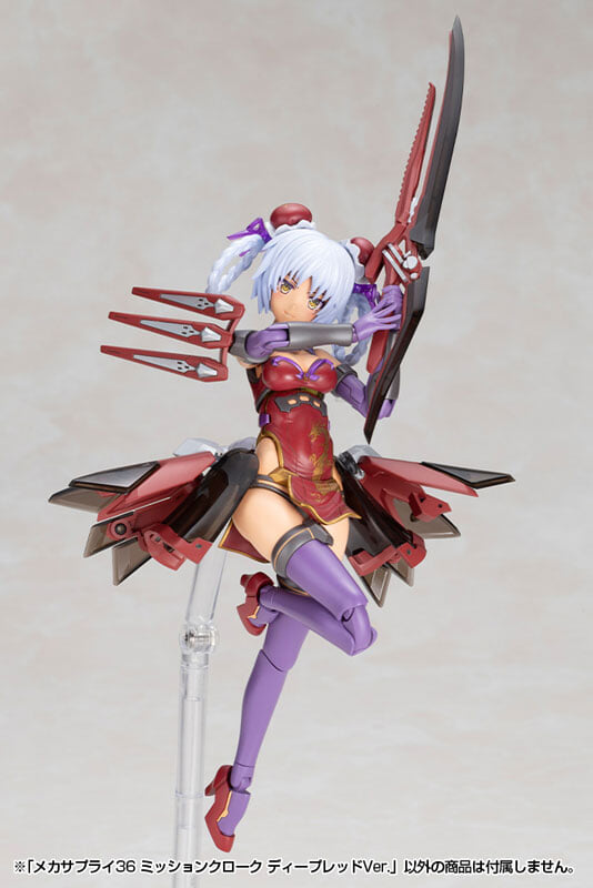 壽屋 M.S.G 推出深紅配色版系列配件 支援機娘改裝 2027 年 4 月發售