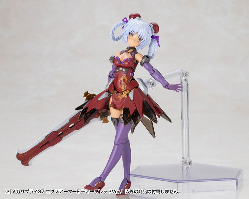 壽屋 M.S.G 推出深紅配色版系列配件 支援機娘改裝 2027 年 4 月發售
