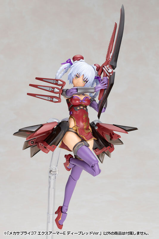 壽屋 M.S.G 推出深紅配色版系列配件 支援機娘改裝 2027 年 4 月發售
