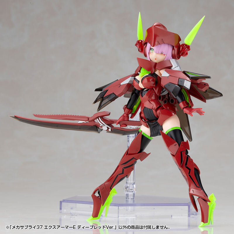 壽屋 M.S.G 推出深紅配色版系列配件 支援機娘改裝 2027 年 4 月發售