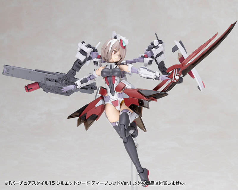 壽屋 M.S.G 推出深紅配色版系列配件 支援機娘改裝 2027 年 4 月發售