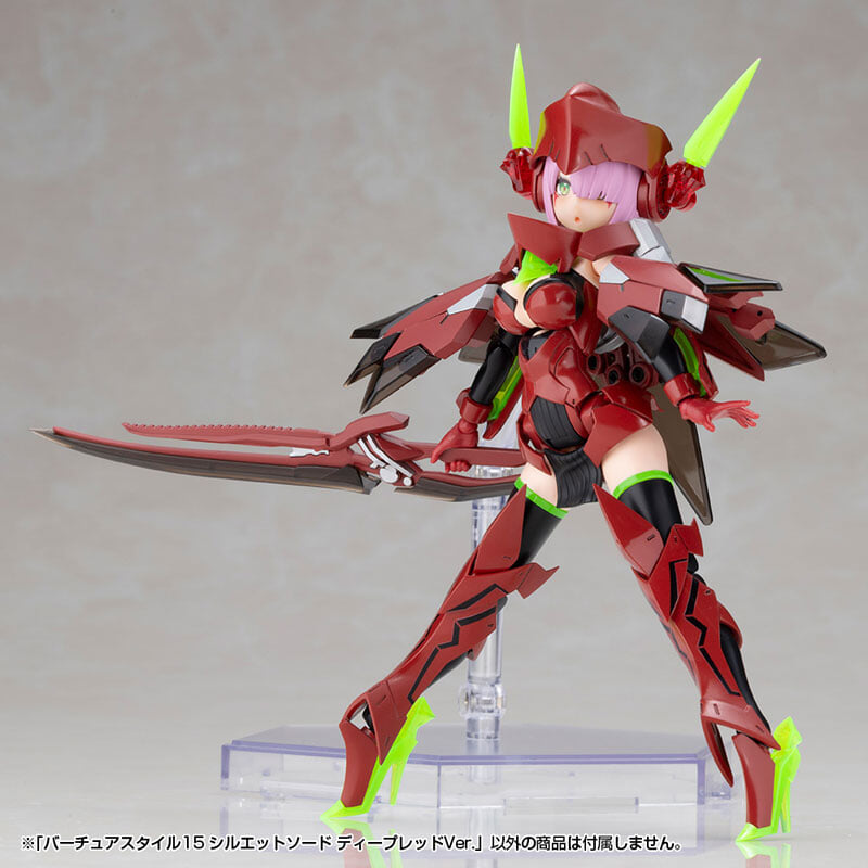 壽屋 M.S.G 推出深紅配色版系列配件 支援機娘改裝 2027 年 4 月發售