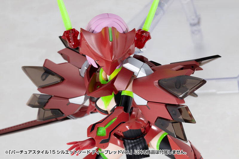 壽屋 M.S.G 推出深紅配色版系列配件 支援機娘改裝 2027 年 4 月發售