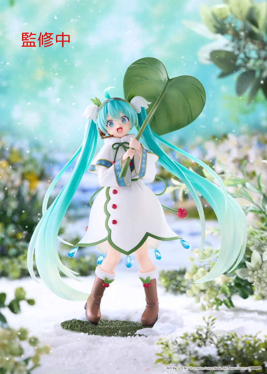 TAITO 公開 AMP+ 系列「雪未來 2015ver.」彩色原型:重現經典鈴蘭造型