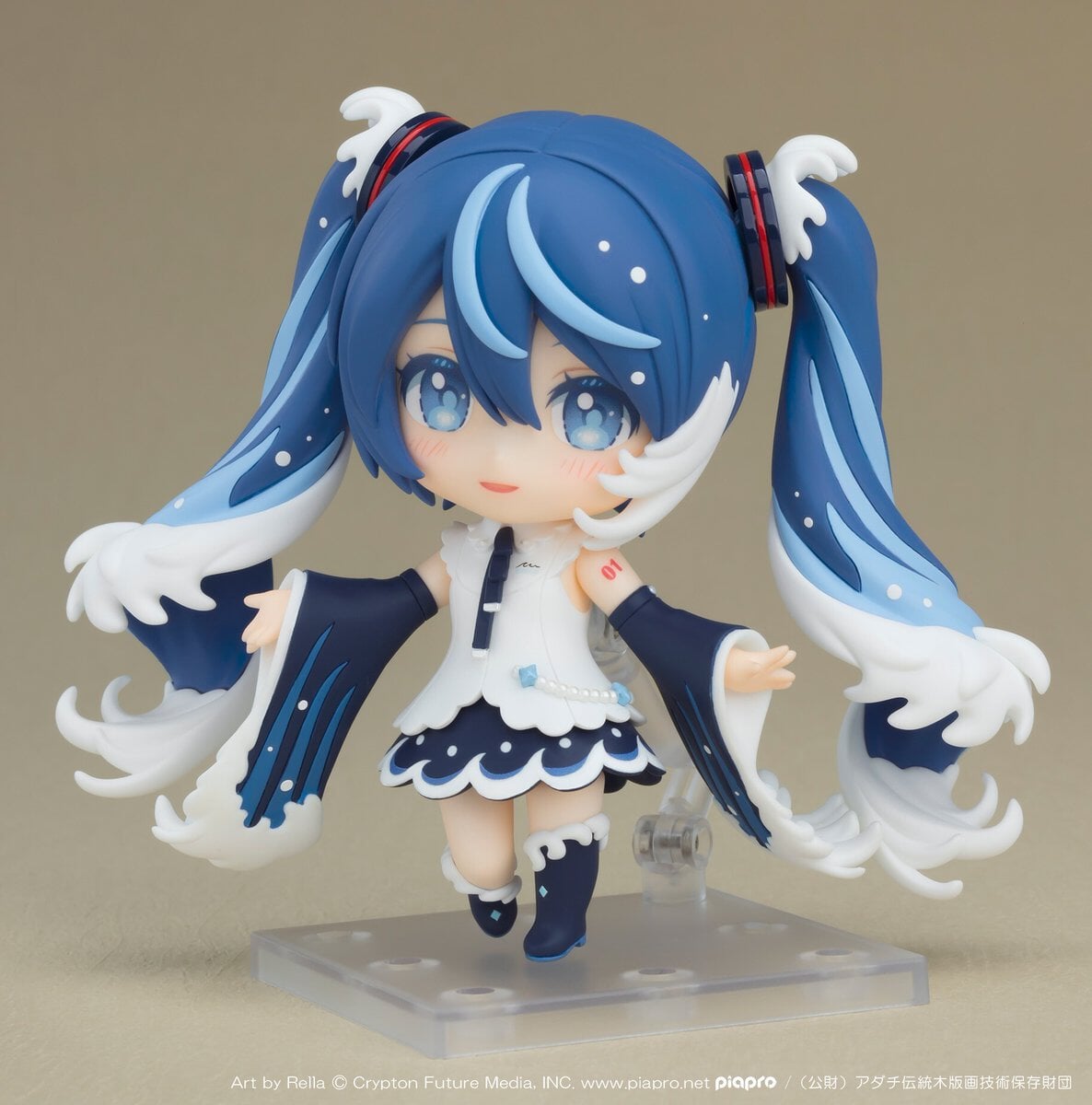 《初音未來》葛飾北齋 Collab 黏土人彩色原型曝光 9/18 開放預購
