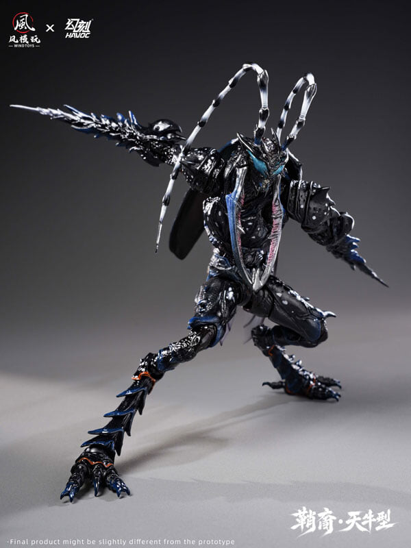 WIND TOYS《鞘翅紀元:天牛型》1/12 可動人偶 融合昆蟲機甲美學 2026 年 12 月發售