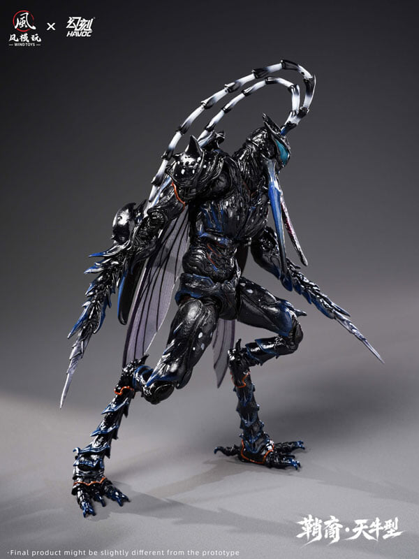 WIND TOYS《鞘翅紀元:天牛型》1/12 可動人偶 融合昆蟲機甲美學 2026 年 12 月發售