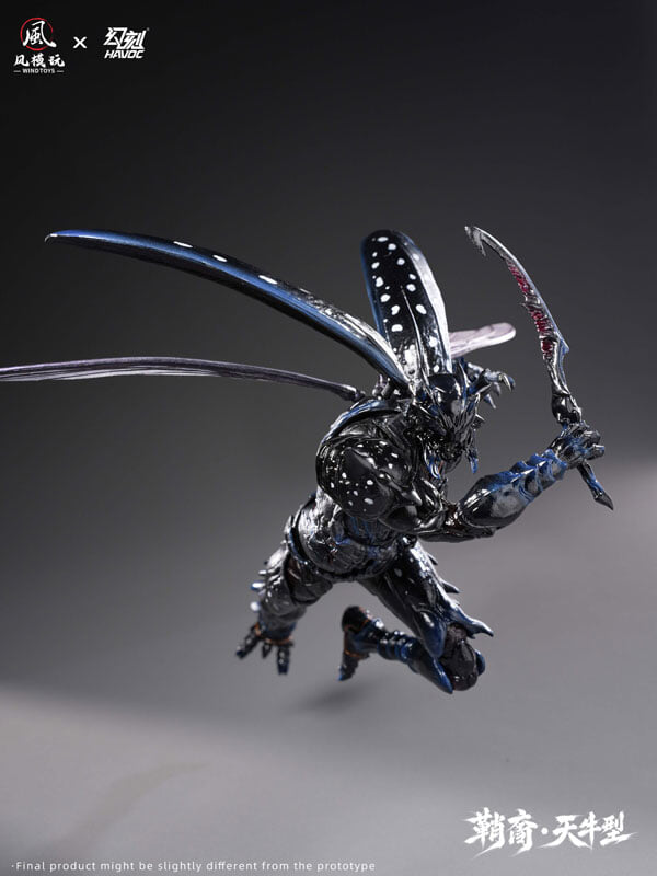 WIND TOYS《鞘翅紀元:天牛型》1/12 可動人偶 融合昆蟲機甲美學 2026 年 12 月發售