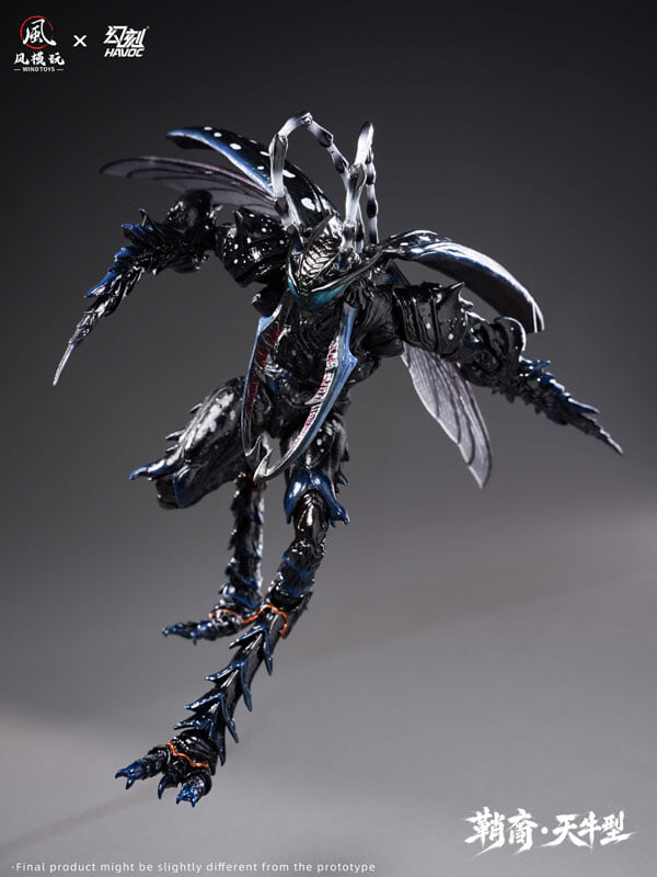 WIND TOYS《鞘翅紀元:天牛型》1/12 可動人偶 融合昆蟲機甲美學 2026 年 12 月發售