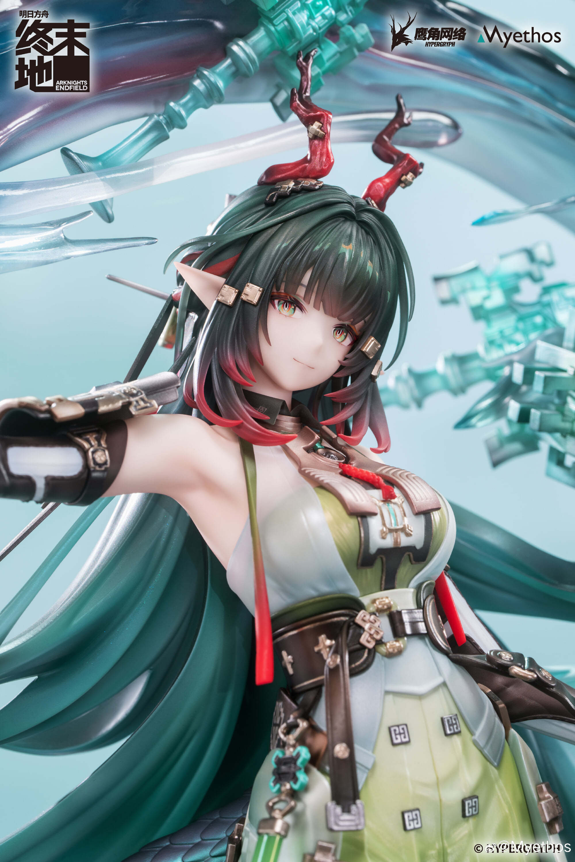 Myethos《明日方舟》左樂 1/7 模型 9/27 預購 39cm 巨大場景台幣約 6452 元