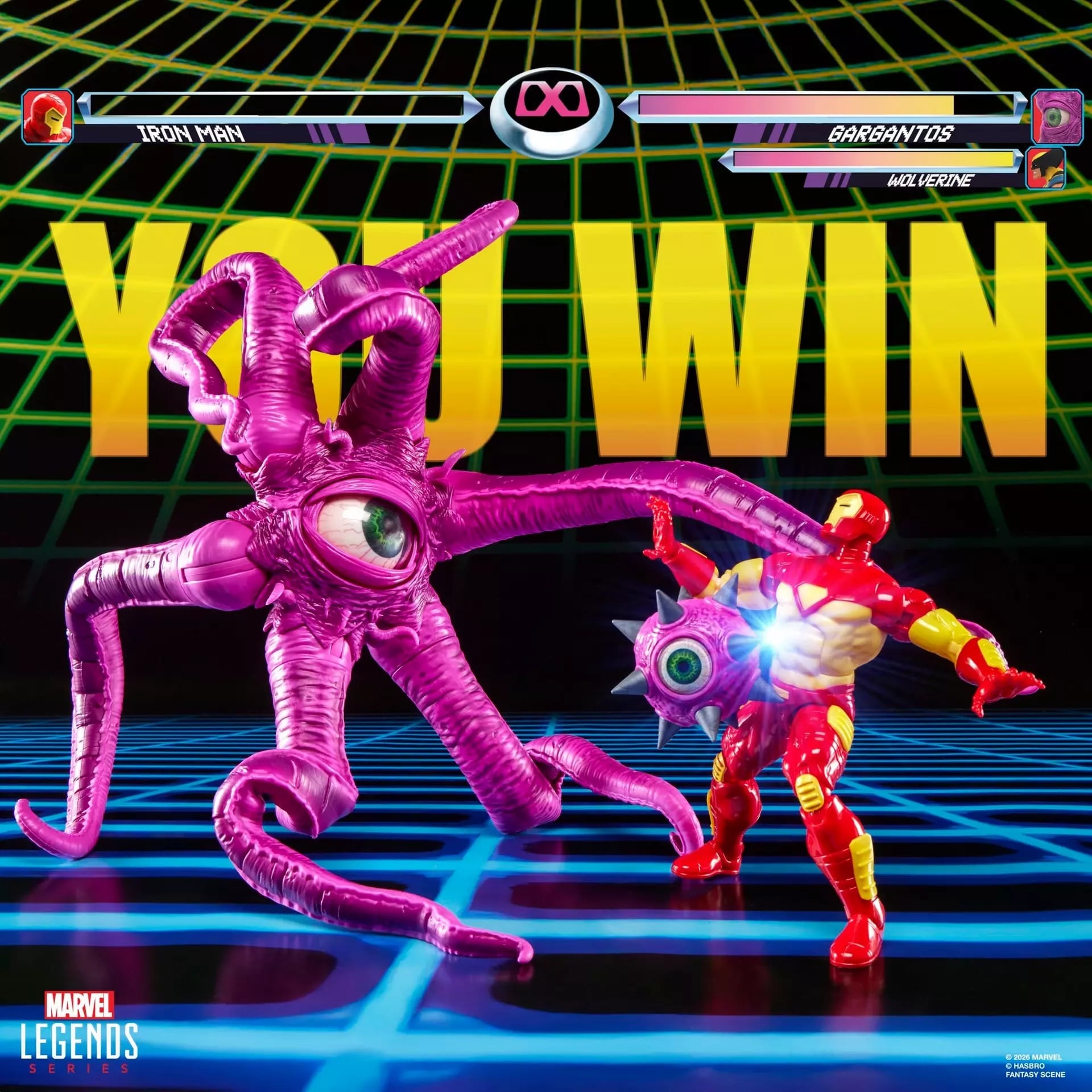 Hasbro《Marvel Legends》Gargantos 2P色人偶公開 觸手展開達22吋