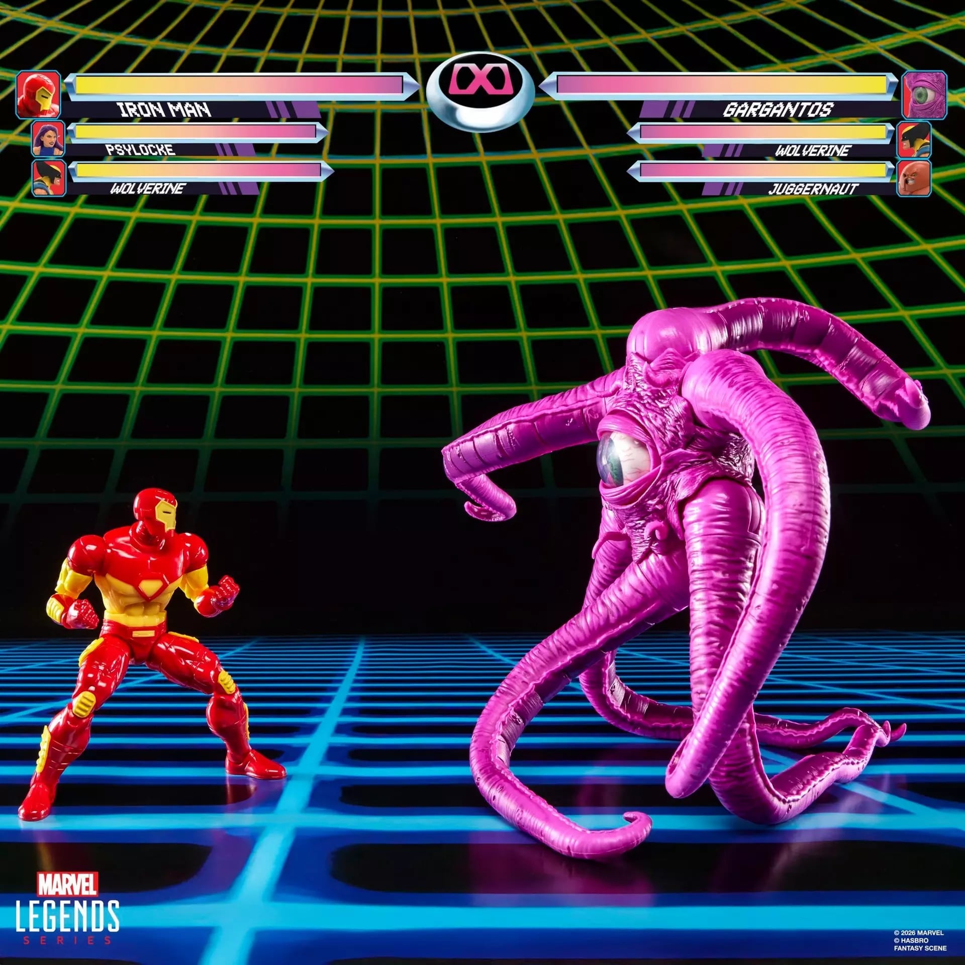 Hasbro《Marvel Legends》Gargantos 2P色人偶公開 觸手展開達22吋
