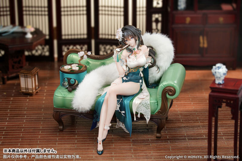 Myethos《崩壞:星穹鐵道》阮•梅 1/7 模型公開 展現精緻旗袍與慵懶神韻