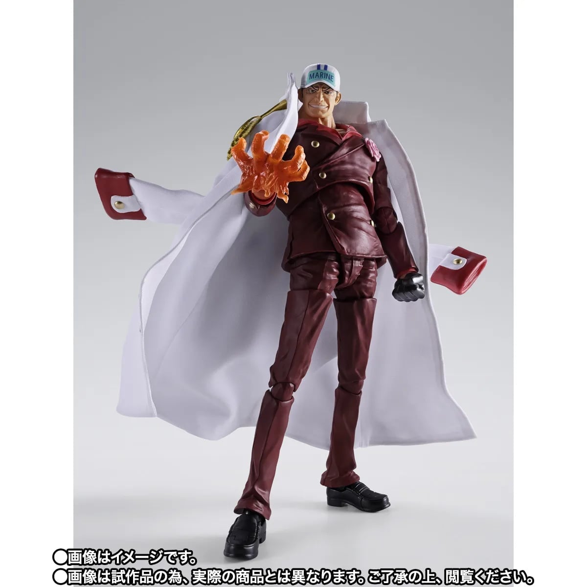 S.H.Figuarts《航海王》薩卡斯基頂上決戰版公開 附岩漿特效可與艾斯連動