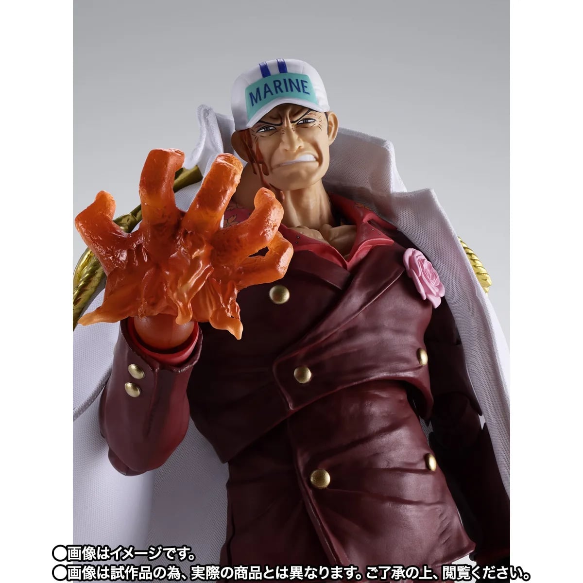 S.H.Figuarts《航海王》薩卡斯基頂上決戰版公開 附岩漿特效可與艾斯連動