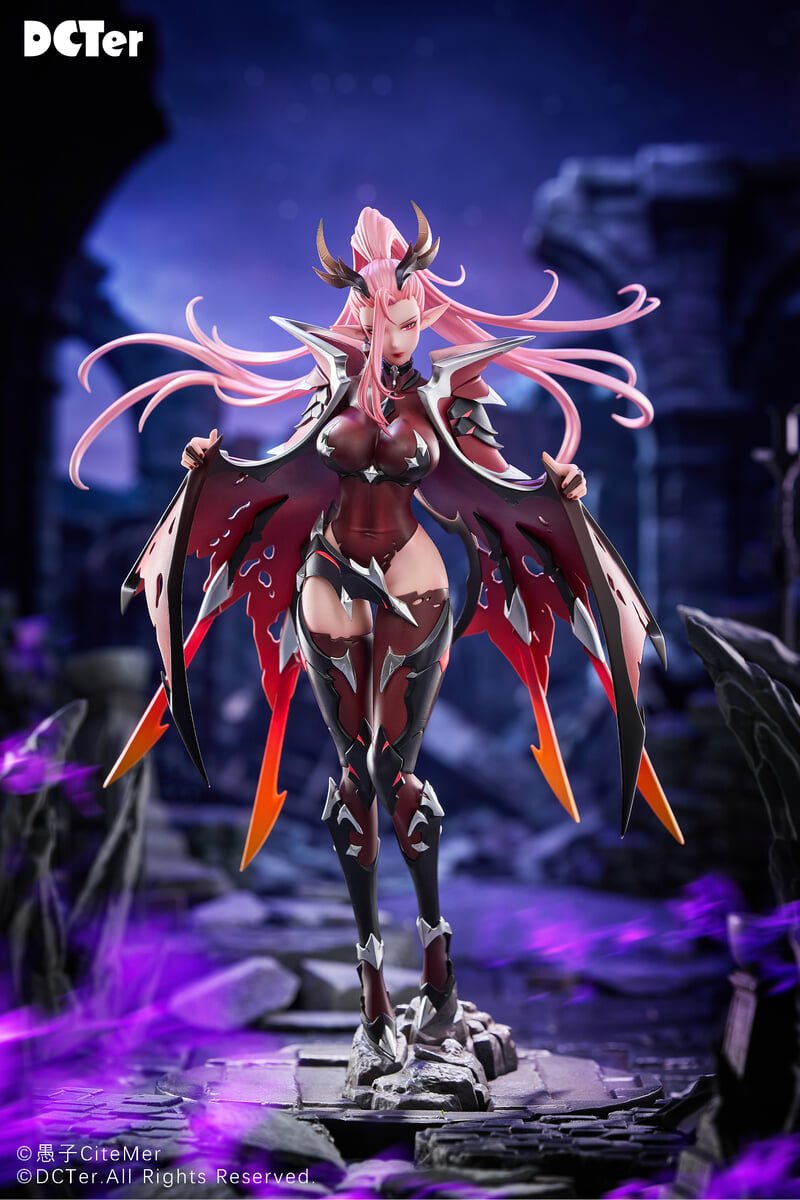 愚子citemer《竜姫士 ヘスリオン》1/7模型預購開始 龍族長女2027年出貨