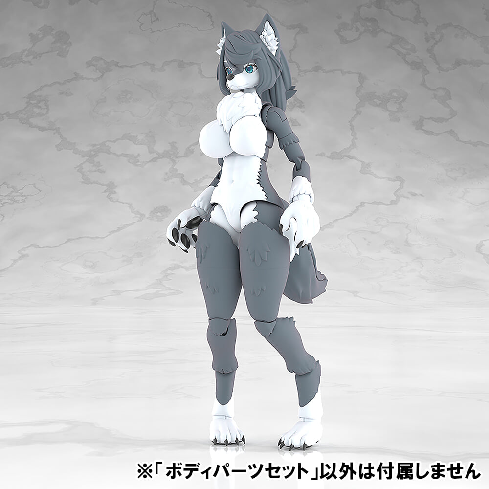 Aoshima《kemopla》獸人組裝模型 Ibex 開放預購 一盒雙素體附可動眼 預計 2027 年發售