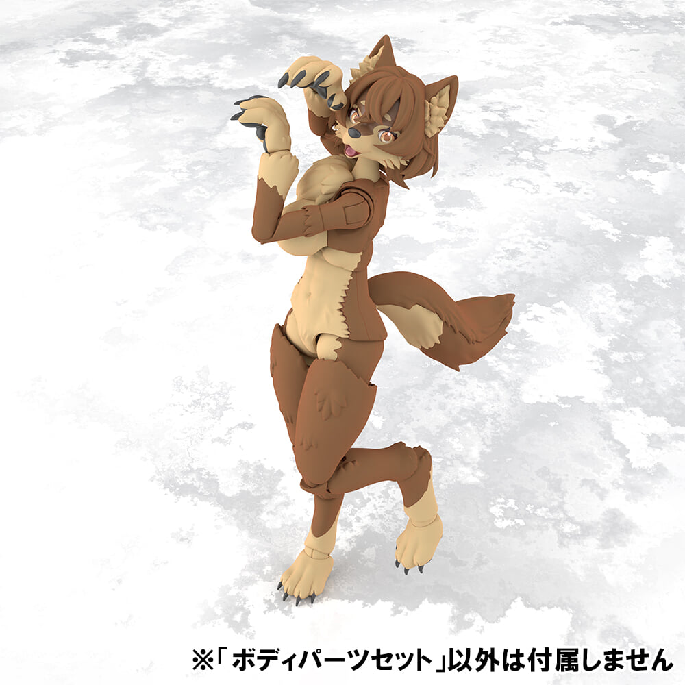 Aoshima《kemopla》獸人組裝模型 Ibex 開放預購 一盒雙素體附可動眼 預計 2027 年發售