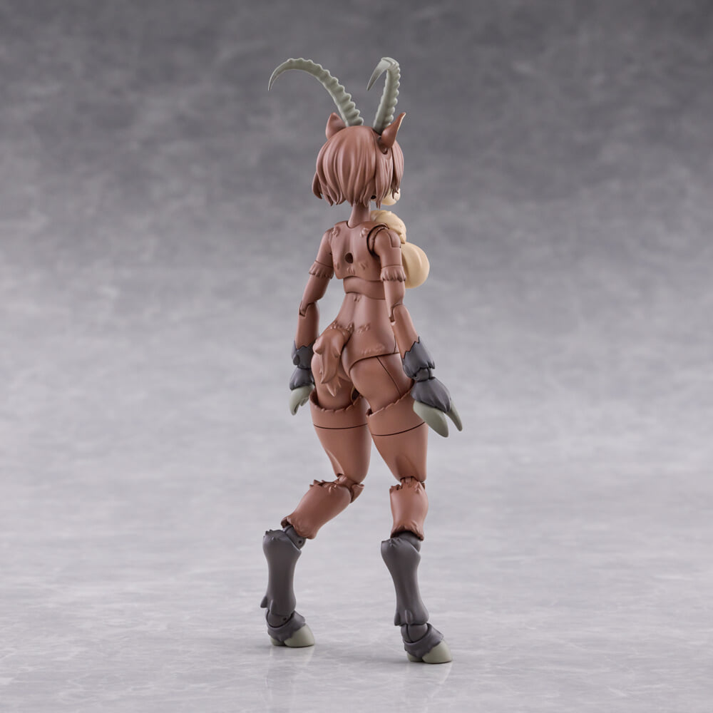 Aoshima《kemopla》獸人組裝模型 Ibex 開放預購 一盒雙素體附可動眼 預計 2027 年發售