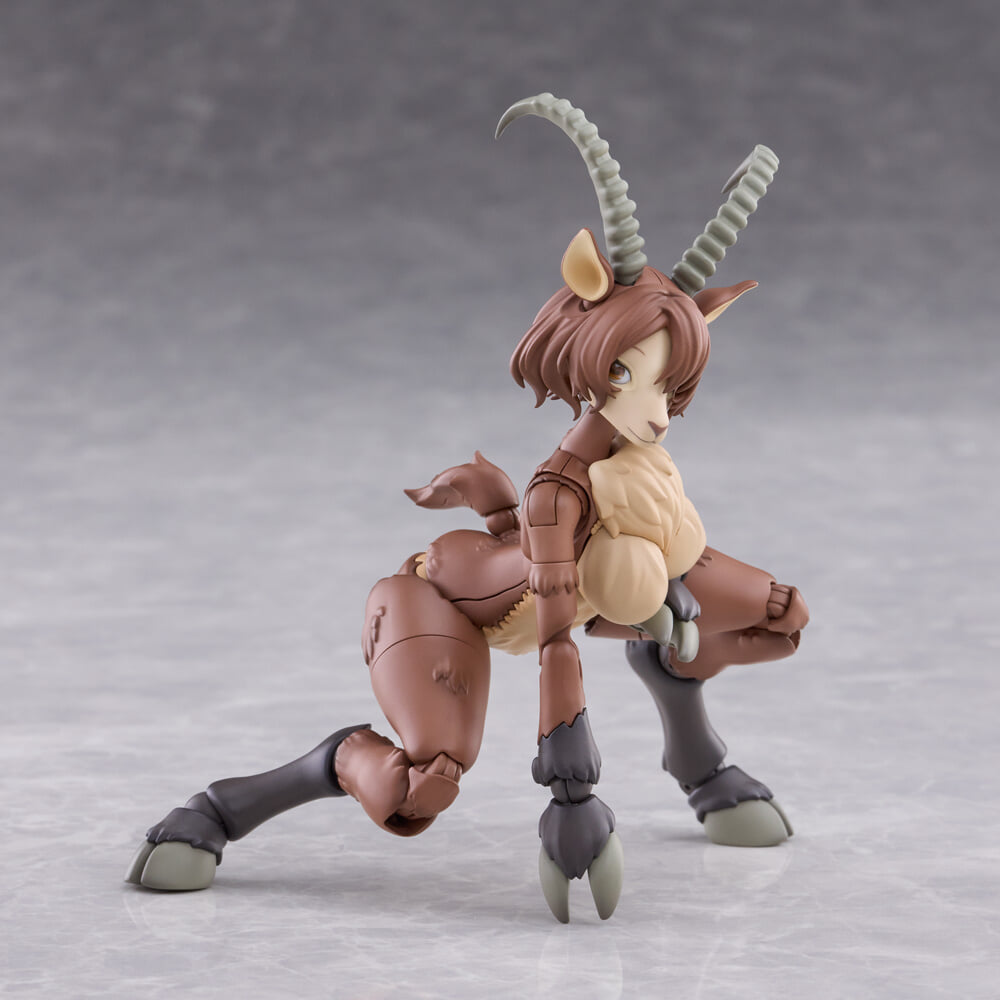 Aoshima《kemopla》獸人組裝模型 Ibex 開放預購 一盒雙素體附可動眼 預計 2027 年發售