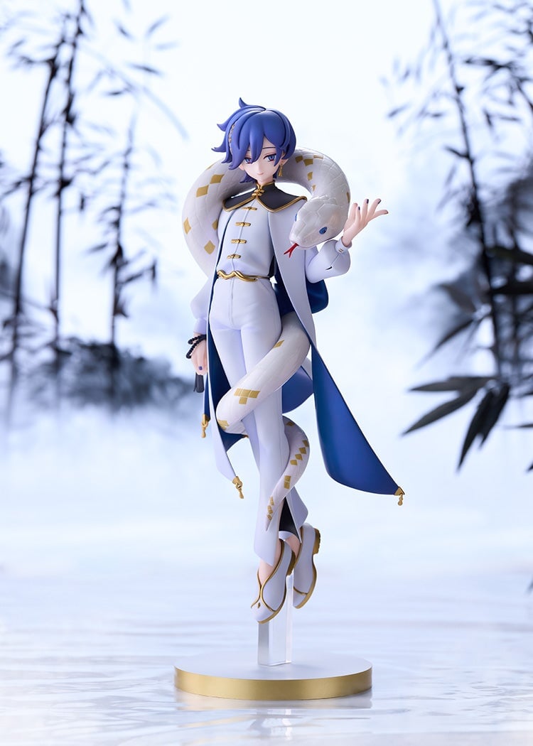 GSC《KAITO》中華風格版 1/7 比例模型預購開跑 帥氣白蛇纏身預計 2027 年 9 月發售