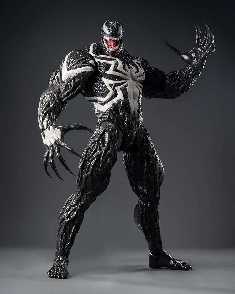 threezero推出《Marvel’s Spider-Man 2》DLX猛毒 內建合金骨架售價約台幣7920元