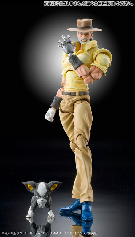 超像可動《JoJo 的奇妙冒險》喬瑟夫與伊奇再販 附贈雙版本表情 2027 年發售