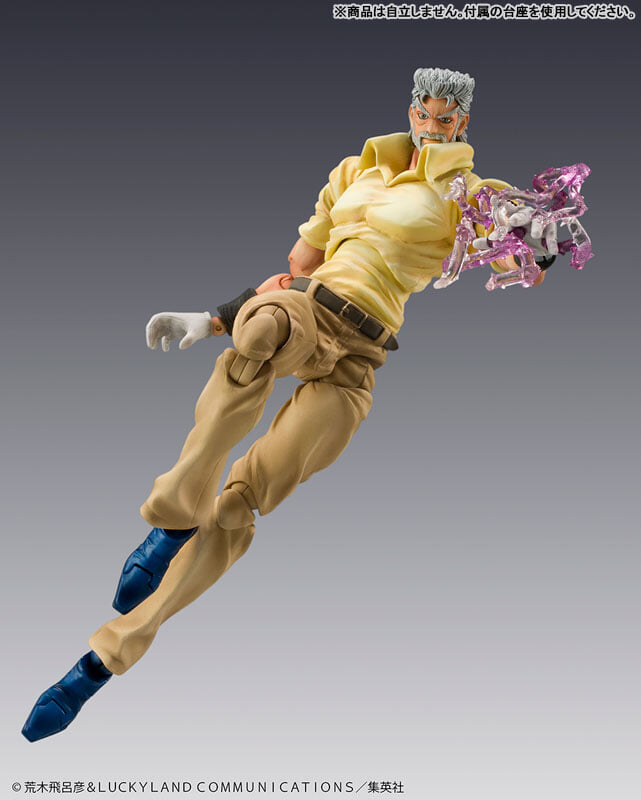 超像可動《JoJo 的奇妙冒險》喬瑟夫與伊奇再販 附贈雙版本表情 2027 年發售