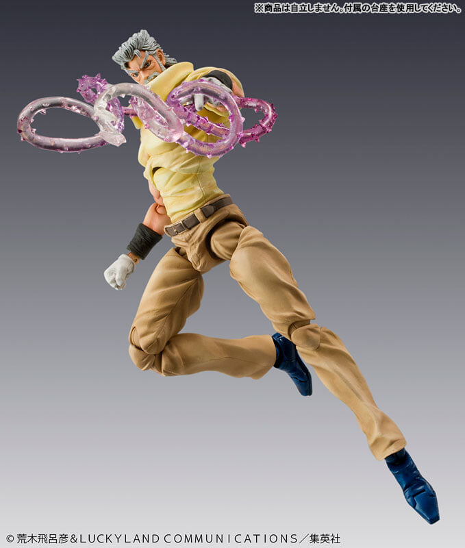 超像可動《JoJo 的奇妙冒險》喬瑟夫與伊奇再販 附贈雙版本表情 2027 年發售