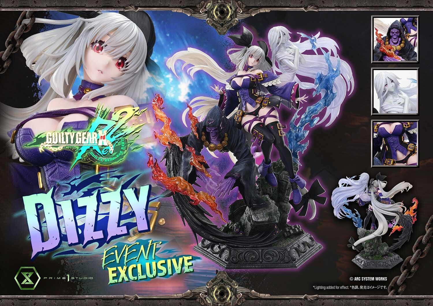 Prime 1 Studio《GUILTY GEAR Xrd REV 2》Dizzy 限定色雕像開放預訂 TGS 會場版售價約 4 萬台幣