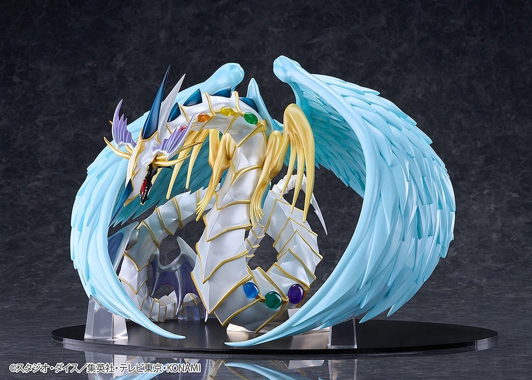 《遊戲王GX》約翰王牌「究極寶玉神 虹之龍」模型開放預購 售價 49,500 日圓