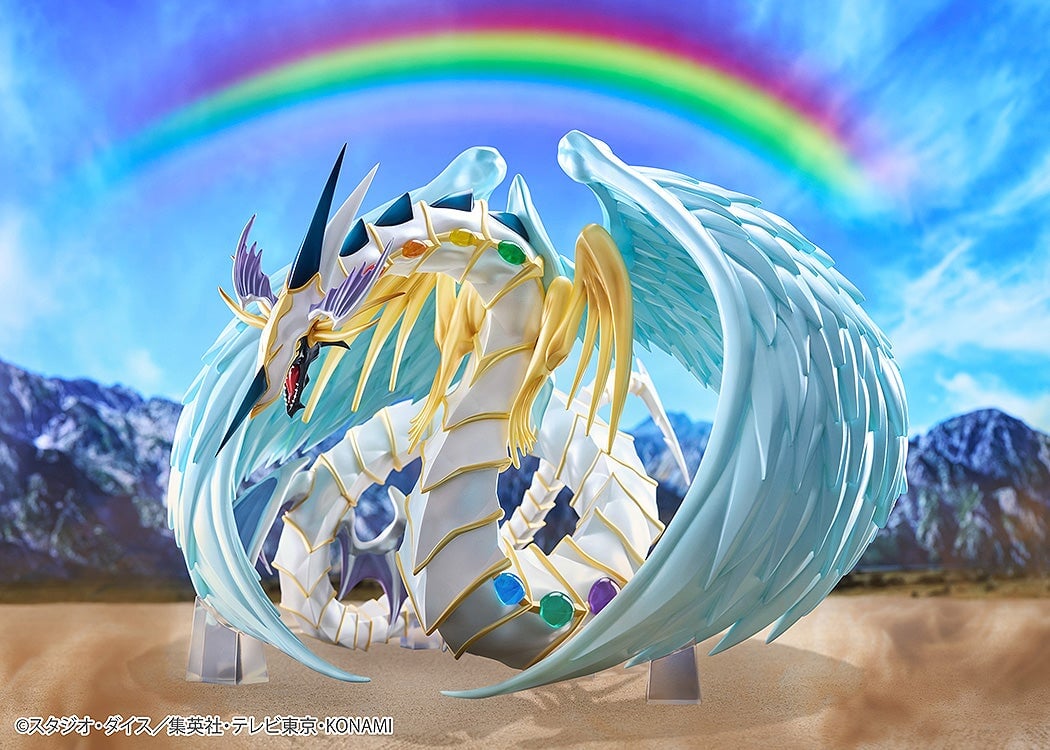 《遊戲王GX》約翰王牌「究極寶玉神 虹之龍」模型開放預購 售價 49,500 日圓