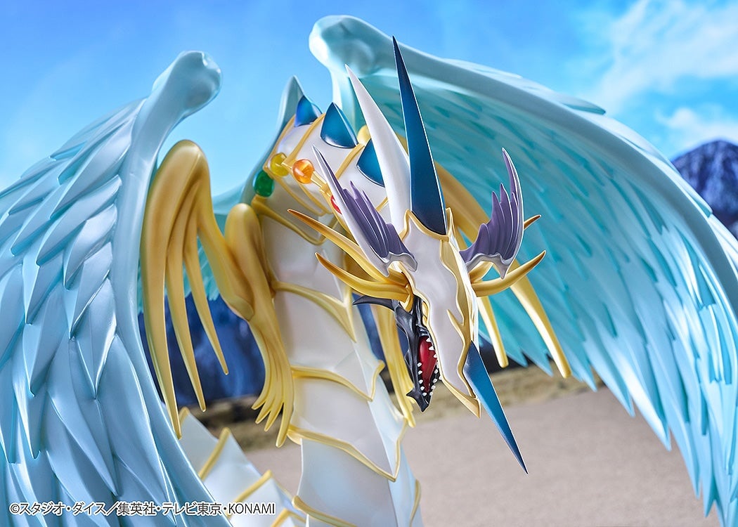 《遊戲王GX》約翰王牌「究極寶玉神 虹之龍」模型開放預購 售價 49,500 日圓