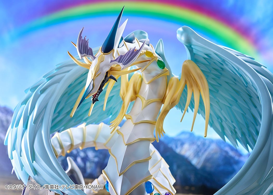 《遊戲王GX》約翰王牌「究極寶玉神 虹之龍」模型開放預購 售價 49,500 日圓