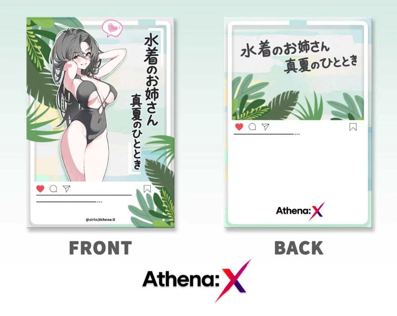 Athena:X推出Sirin原創《泳裝大姊姊》1/6模型 今日預約2027年出貨