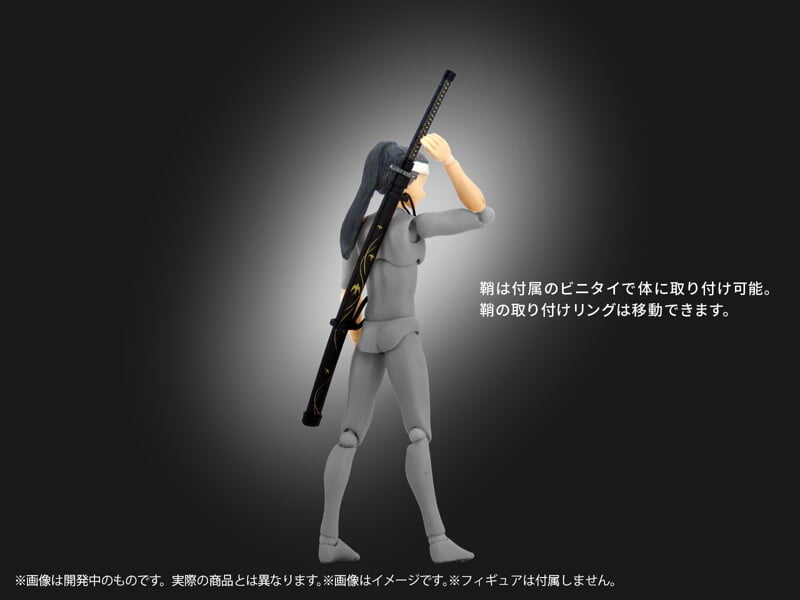 DIG 推出《武士の嗜み》可動人偶配件組 佐佐木小次郎超長「物干竿」附燕返特效 2027 年 2 月發售