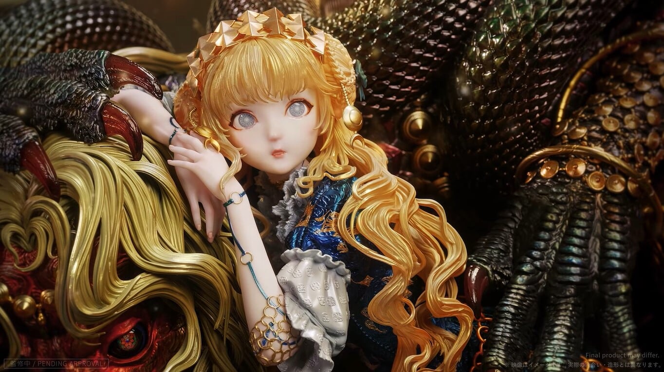 Prime 1 Studio《鵺》1/5 雕像細節公開 寬深逾 40 公分展現極致張力