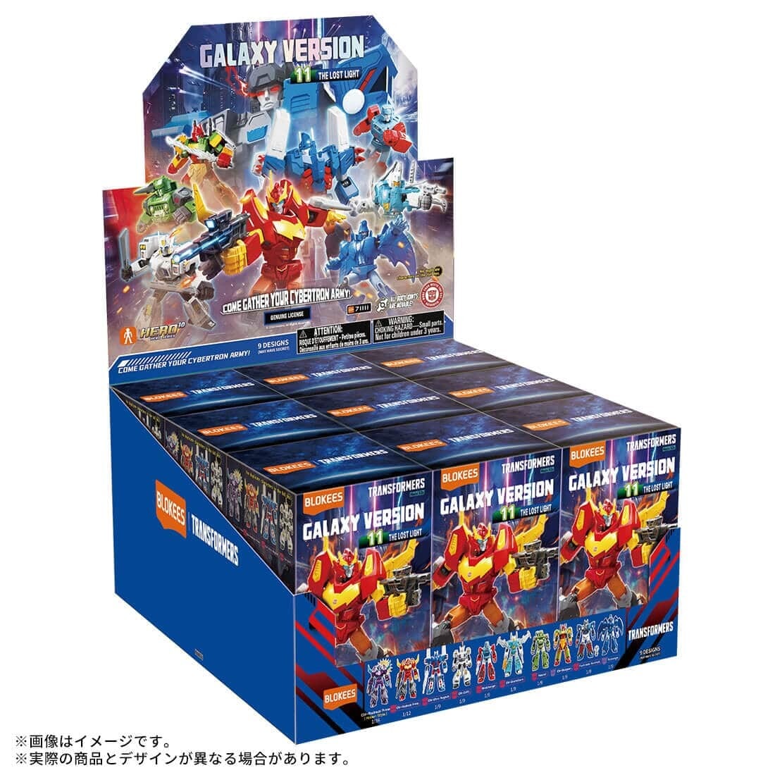 Takara Tomy《變形金剛》Blockies第11彈開放預購,11公分全身20處可動關節免工具組裝