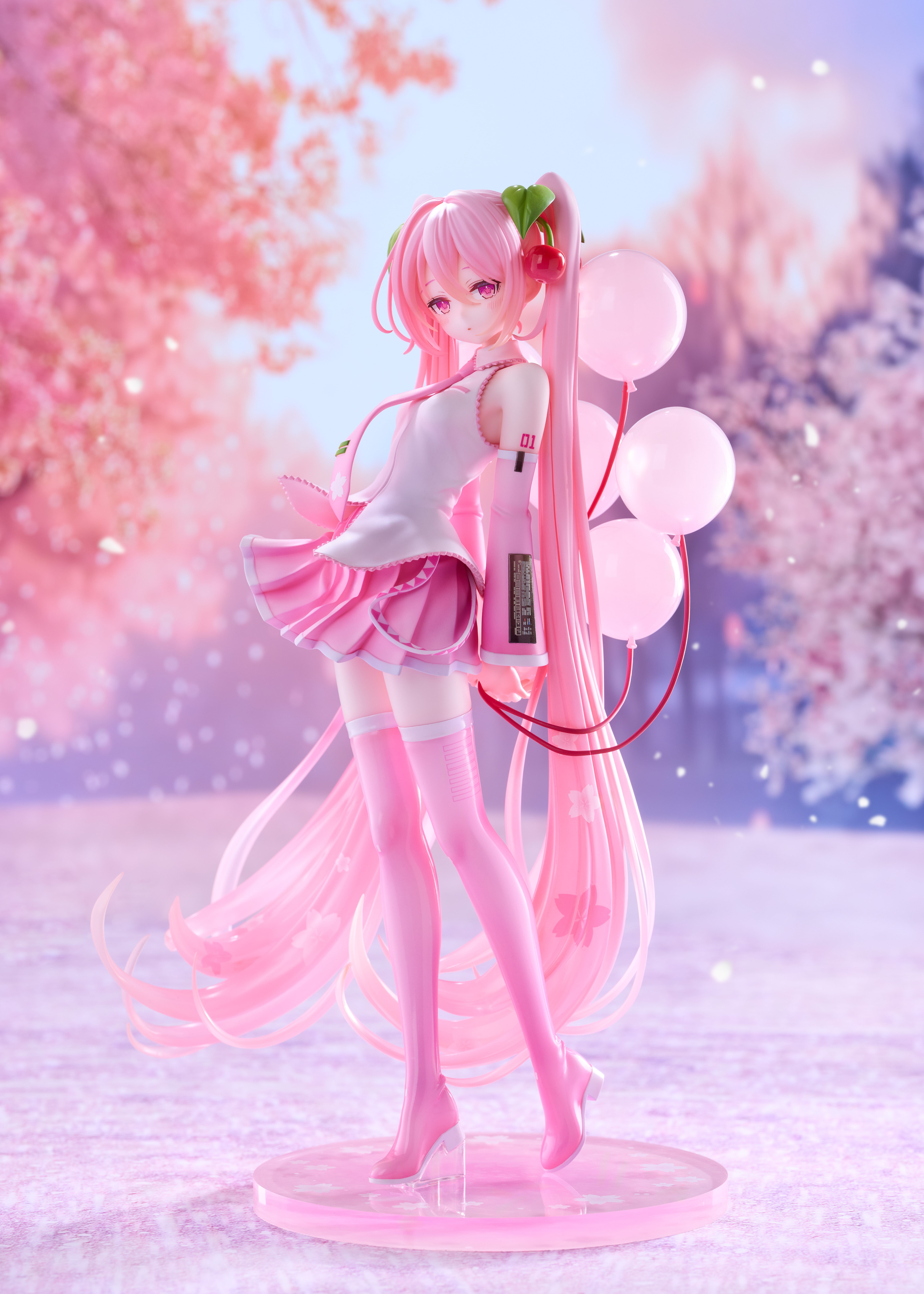 GSC《初音未來》櫻初音插畫大賽版 1/7 模型 2026年9月27日開放預購