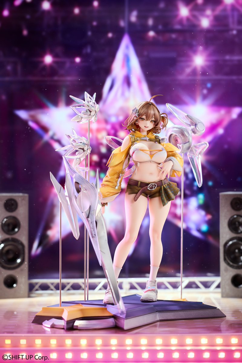 Hobby Sakura《勝利女神:妮姬》阿妮斯 1/7 彩色原型公開 珠光塗裝完美捕捉燦亮笑容