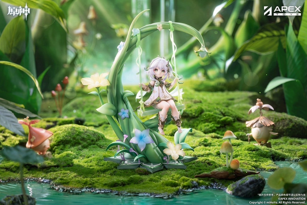 APEX《原神》納西妲白草淨華比例模型開放預定 隨附實體化「阿卡西終端」售價 3.6 萬日圓