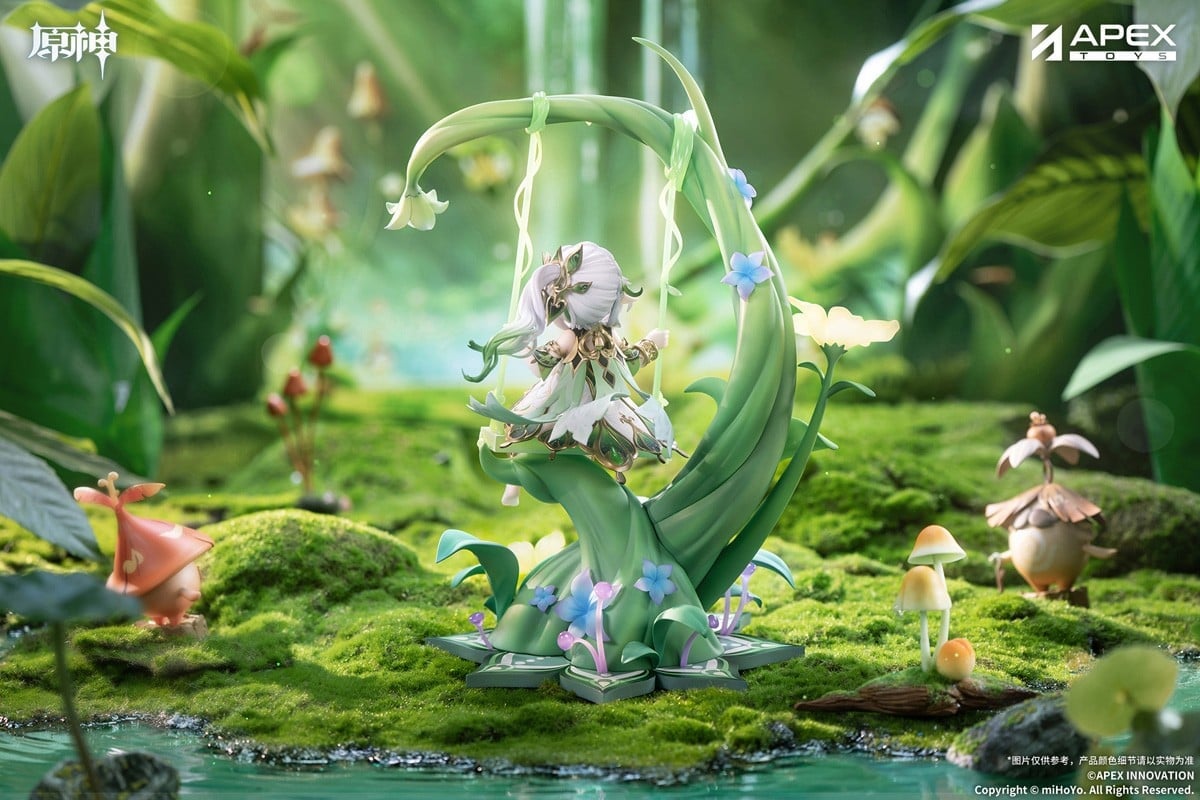 APEX《原神》納西妲白草淨華比例模型開放預定 隨附實體化「阿卡西終端」售價 3.6 萬日圓