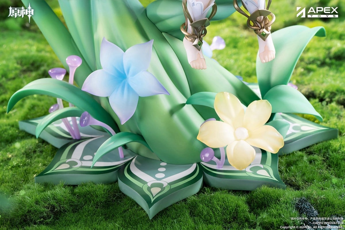 APEX《原神》納西妲白草淨華比例模型開放預定 隨附實體化「阿卡西終端」售價 3.6 萬日圓