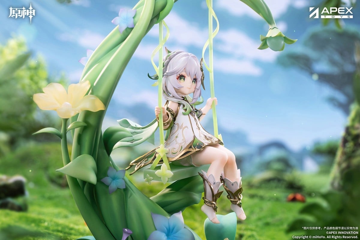 APEX《原神》納西妲白草淨華比例模型開放預定 隨附實體化「阿卡西終端」售價 3.6 萬日圓