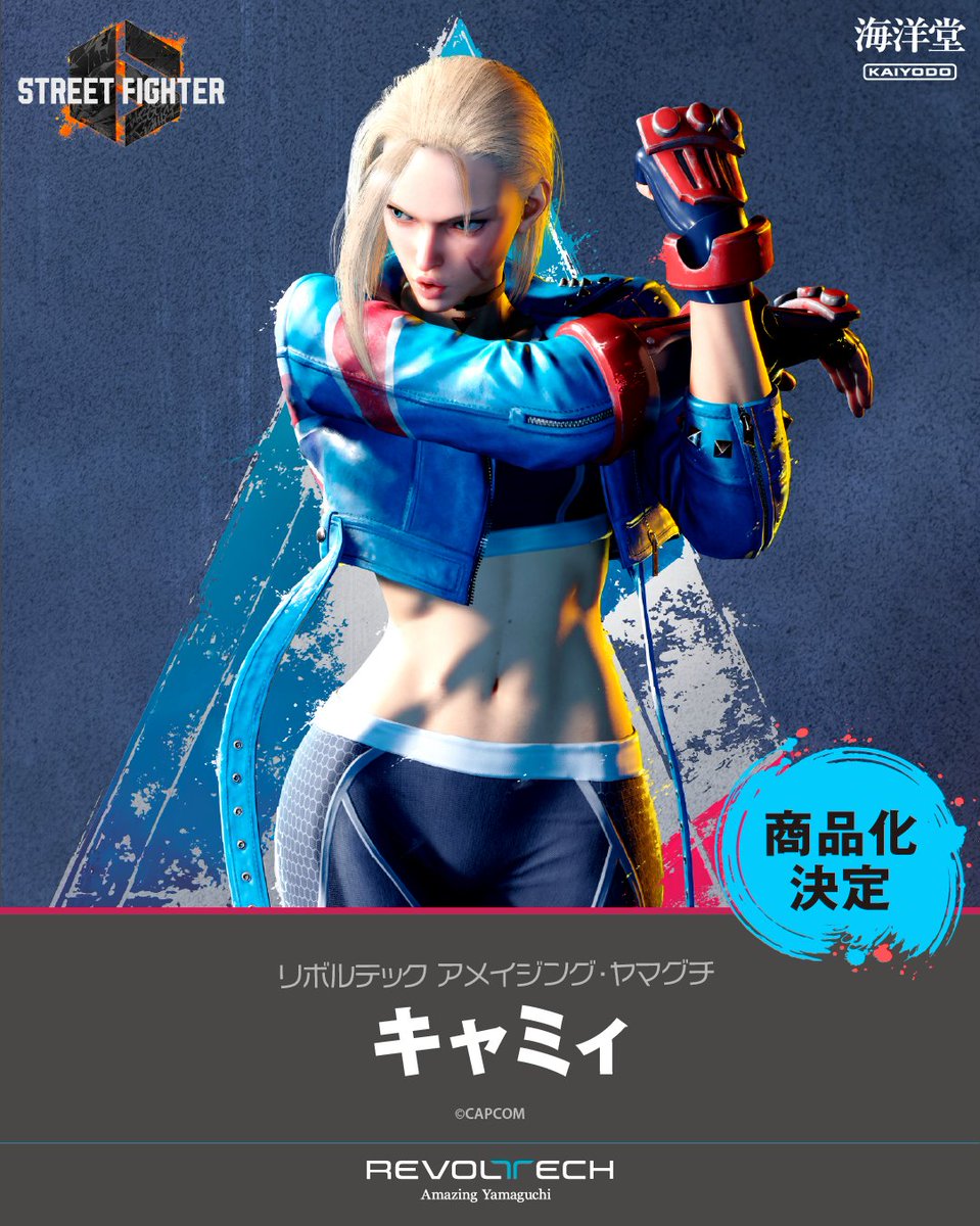海洋堂《快打旋風 6》嘉米與春麗可動人偶開發中 經典造型同步登場