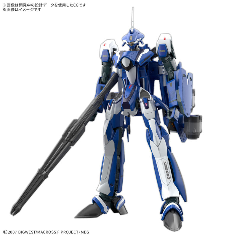 《超時空要塞F》HG 1/100 VF-25G 彌賽亞女武神米海爾機預計 2026 年 9 月發售